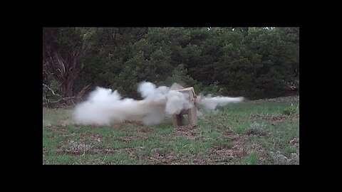 338 Lapua VS Cinder Block at 500 Yards