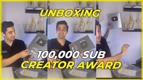 Orthopedic Surgeon Unboxes 100,000 Subscriber Creator Award