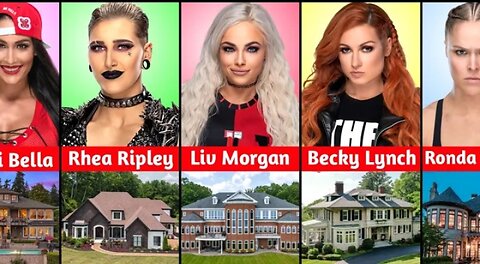 Luxurious Mansions Of WWE Female Wrestlers
