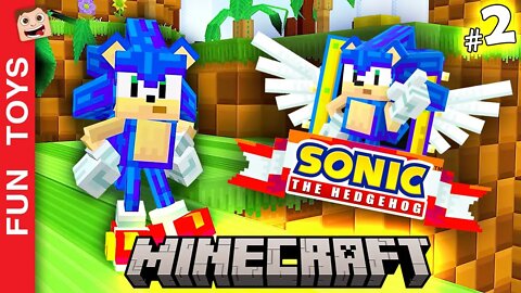 Sonic no Minecraft #02 - Achamos a Esmeralda Azul! Será que conseguimos comprar a AMY e o SHADOW?