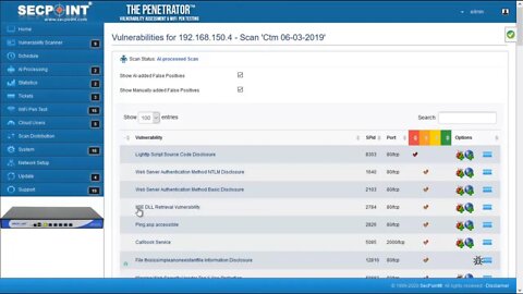 SecPoint Penetrator Vulnerability Scanner 47 AI Machine LearningAIProcessing2