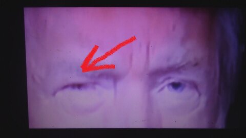 Trump Reptilian Eye