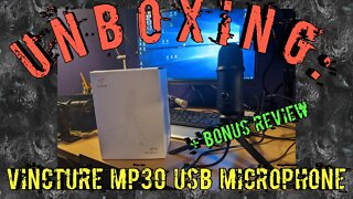 Unboxing: Vincture MP30 USB Microphone + Bonus Review