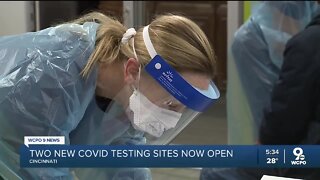 Cincinnati plans to open five new COVID-19 testing sites by the end of the week