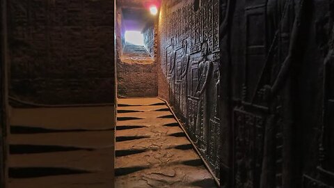 Melted Steps in ancient Egyptian Temple of Hathor at Dendera ?