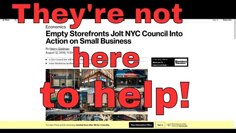 What pisses me off about NYC's real estate bubble & the city council.