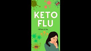 Keto Flu WHAT TO DO?