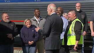 Biden Again Tells Debunked Story About Amtrak Conductor Congratulating Him For Million Miles As VP