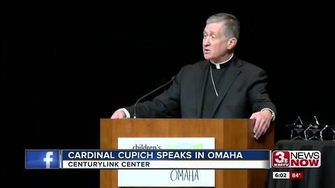 Cardinal Cupich returns to Omaha for fundraiser