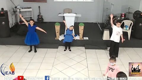 ministério de dança crianças