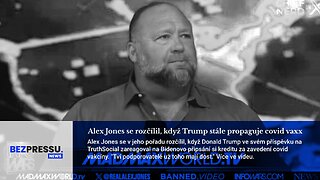 Alex Jones se rozčílil, když Trump stále propaguje covid vaxx