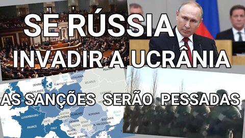 RÚSSIA E UCRÂNIA, USA VAI LIBERAR A MÃE DAS SANÇÕES CONTRA A RÚSSIA.