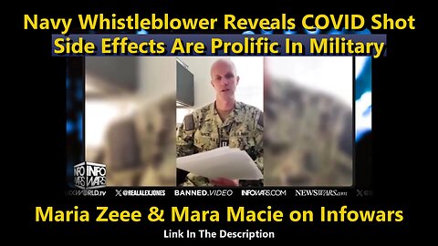 Navy Whistleblower Reveals COVID Shot Side Effects Are Prolific In Military