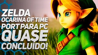 FIZERAM O IMPOSSÍVEL! Zelda Ocarina of Time para PC vai sair EM BREVE!
