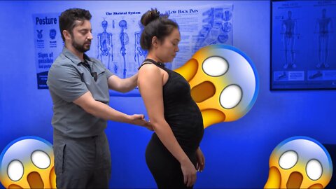 CHRIROPRACTIC ADJUSTMENT ON A PREGNANT WOMAN