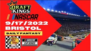 Dreams Top Picks for NASCAR BRISTOL Bass Pro Shops Night DFS 9/17/2022 Daily Fantasy Sports Strategy