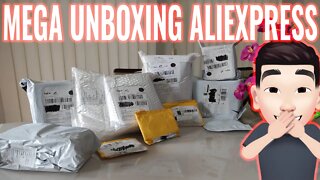 Super Unboxing - 10 Compras do Aliexpress! 2022