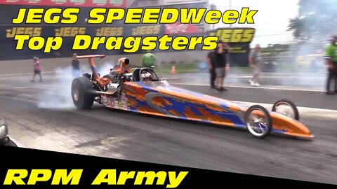 Top Dragster Session Lucas Oil Drag Racing Series 7/6/2020