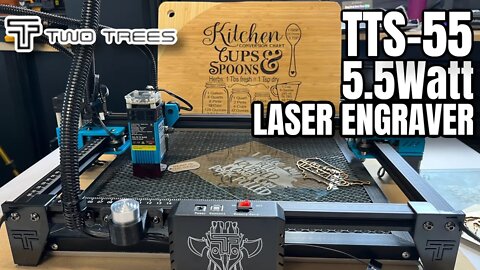 TWO TREES TTS-55 - 5.5 Watt Diode Laser Engraver