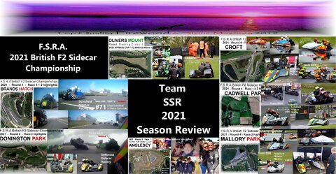 Schofield Sidecar Racing - SSR 2021 Season Review ["REDmix2"] - FSRA British F2 Sidecar Championship