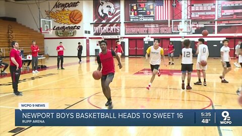 Newport HS boys basketball team heads to Sweet 16