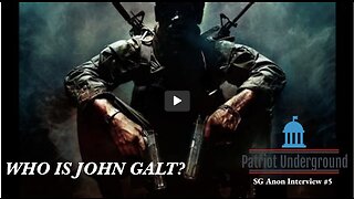 SGANON SITS DOWN W/ PATRIOT UNDERGROUND WITH GLOBAL UPDATE. THX John Galt FOR INTEL ON BANKING