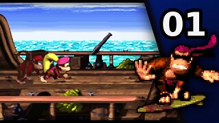 Donkey Kong Country 2 [1] Diddy's Kong-Quest