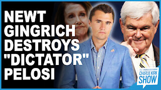 Newt Gingrich Destroys "Dictator" Pelosi