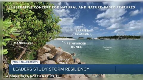Collier County Coastal Community Study evaluating solutions to lower flooding risk from a storm surge