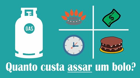 Como calcular o gasto com gás em cada receita