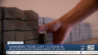 'Remarkable Presence': Art exhibit honoring lives lost to COVID-19 opens in Scottsdale