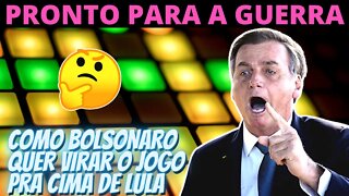 BOLSONARO traça estratégias para a campanha a fim de virar o jogo sobre LULA