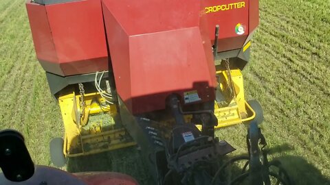 Baling Hay in the HOT Spring Sunshine 🌞