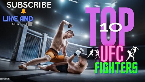 TOP 10 FIGHTERS IN THE UFC HISTORY