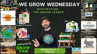 We Grow Wednesday, it's not just about plants, it's about people too. #GROWFAM4LIFE