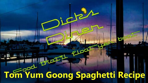 Tom Yum Goong Spaghetti