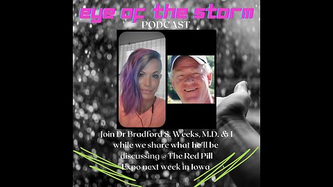 Eye of the STORM Podcast S1 E10 - 08/07/23 with Dr Bradford S . Weeks, M.D.