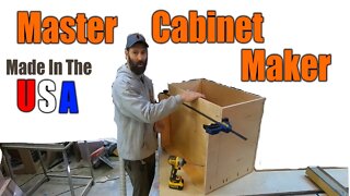 Massive Double Oven Cabinet Build PT2 | THE HANDYMAN |