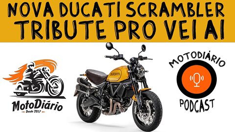 Nova Ducati Scrambler 1100 Tribute PRO 2022 vem ai