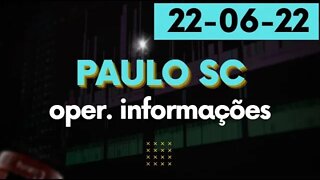 PAULO SC operações informações
