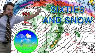 One Weekend. Sixties. Thunderstorms. Snow.-Great Lakes Weather