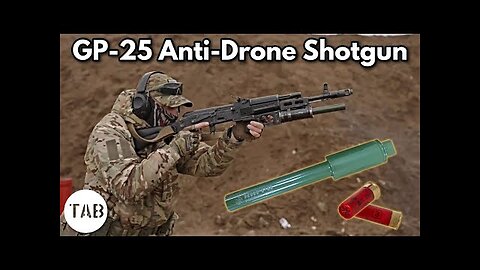 Russia's Anti-Drone Grenade Launcher Shotgun