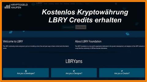 Wie kann man kostenlos Kryptowährung LBRY Credits erhalten