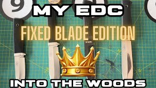 My favourite EDC Fixed Blade for Into The Woods - Cold Steel or Falkniven? 🔪🔪🔪