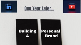 My thoughts on building my personal brand