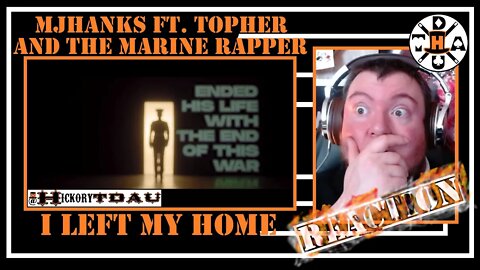 Cried On Memorial Day! Mjhanks - I Left My Home (Ft. Topher and The Marine Rapper) REACTION