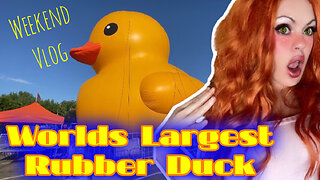 Halloween In June + Worlds Largest Rubber Duck Weekend Vlog