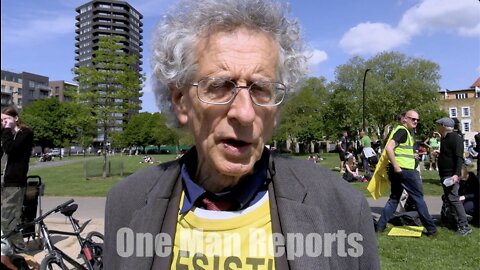 Piers Corbyn in Shoreditch Park on vaccines, censorship, Ukraine, Ulez. UNCENSORED VERSION