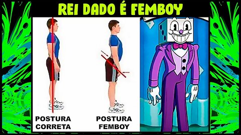 Memes em imagens - CUPHEAD POSTURA DE FEMBOY | COMPILADO