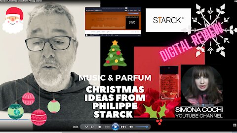 #gifts Christmas Gifts's ideas by Philippe Starck - Music & Parfum (Distrupted digital Review)